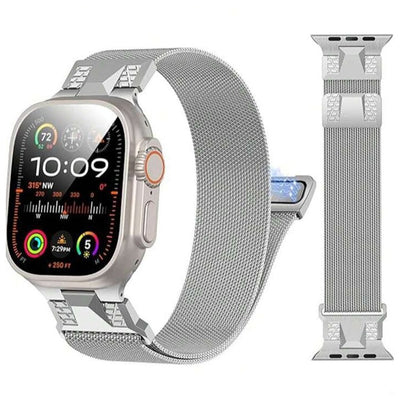 Milanese Metal Stainless Steel Strap For Apple Watch