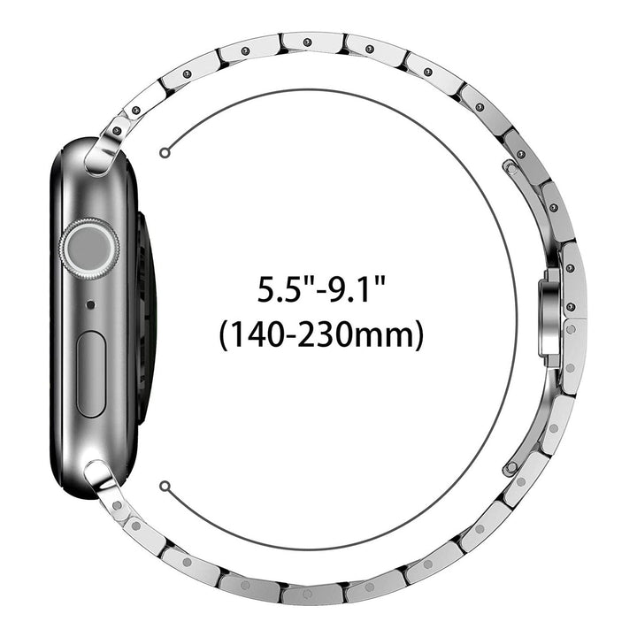 Luxury Interwoven Metal Strap for Apple Watch