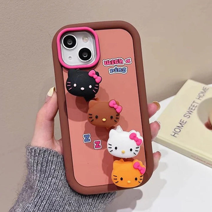 Kitty Charm Ring Holder Case