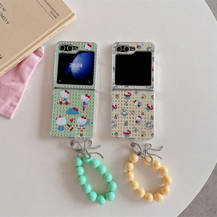 Hello Kitty Flip Case with Beaded Bracelet - Samsung