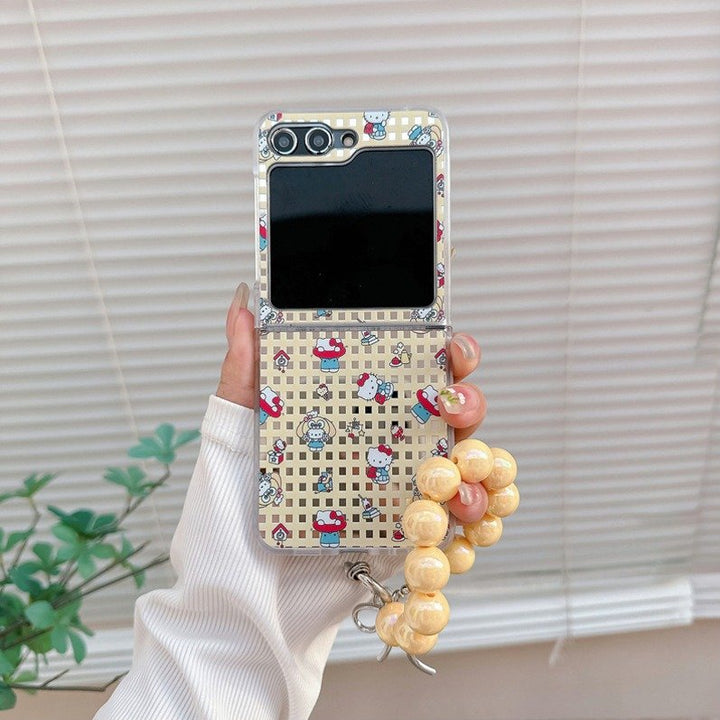 Hello Kitty Flip Case with Beaded Bracelet - Samsung