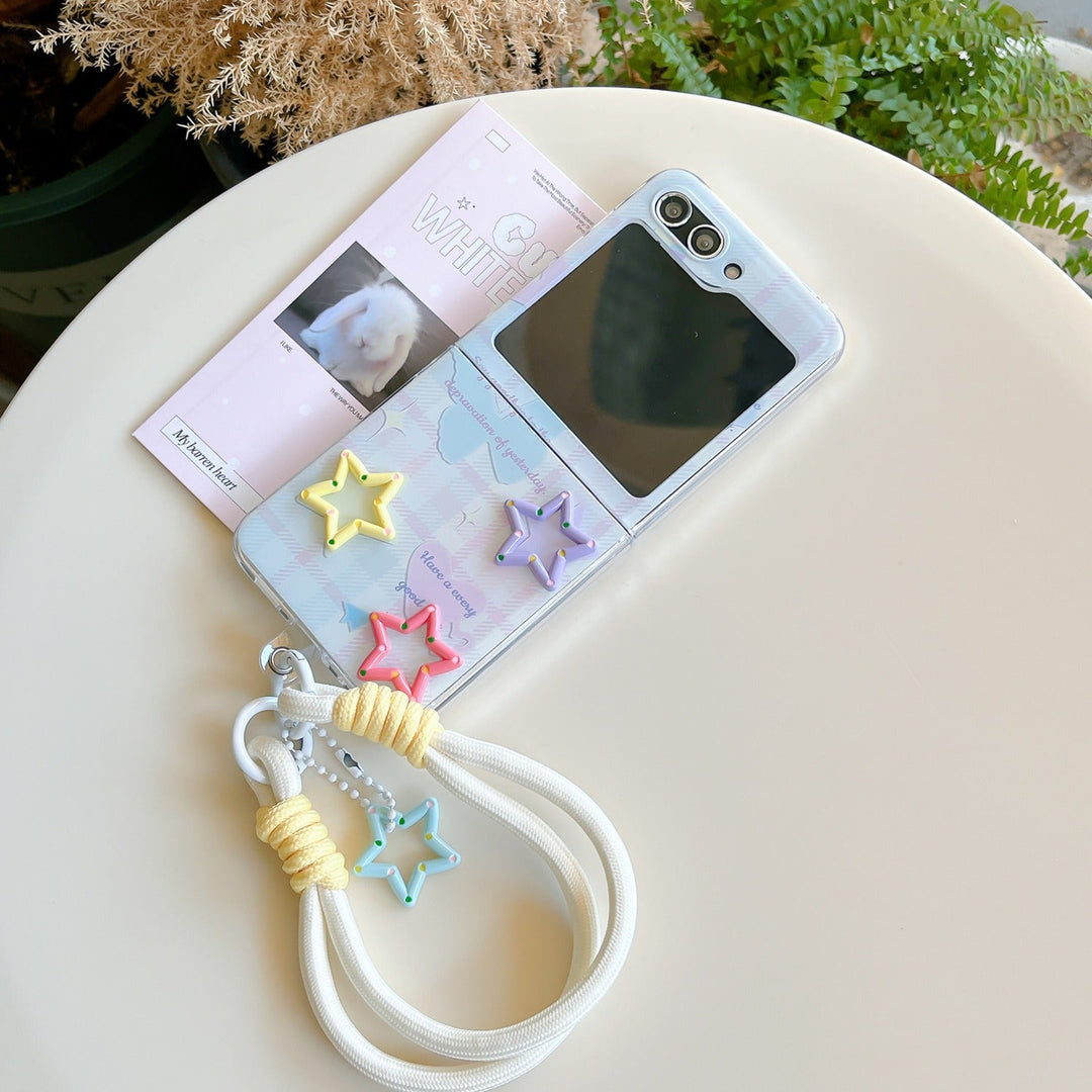 Cosmic Flora Star and Flower Design Case - Samsung