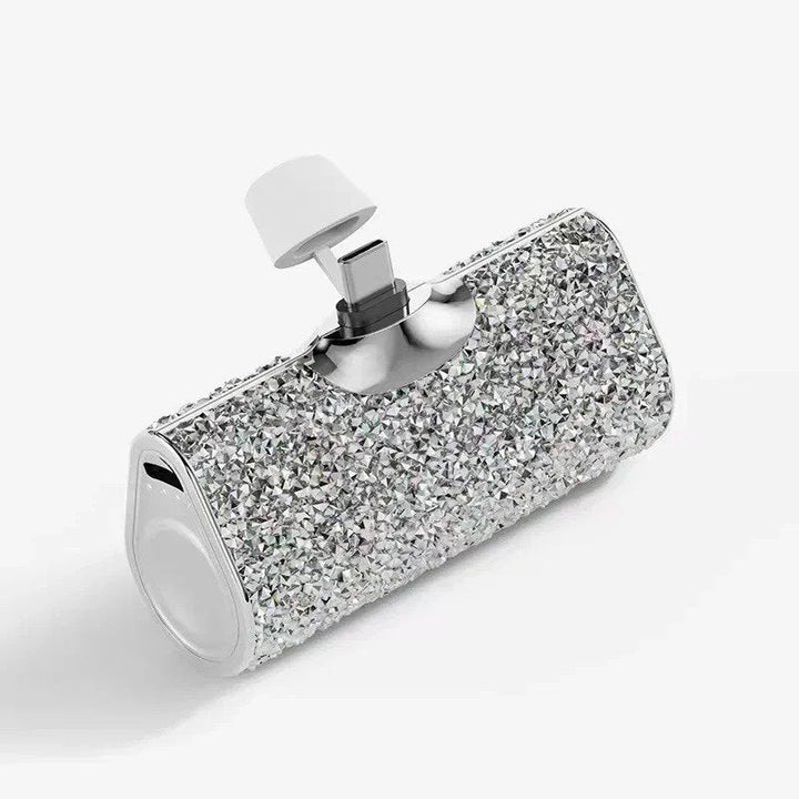 Sparkle Diamond Portable Mini 20W 5000 mAh Power Bank