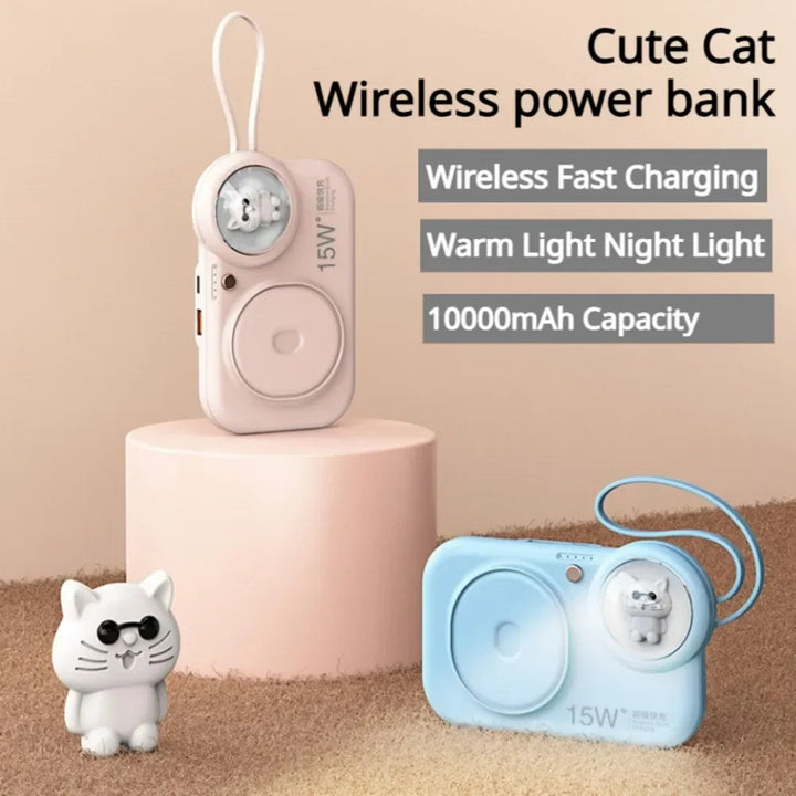 Compact Cute 10000 mAh 15W Fast Power Bank