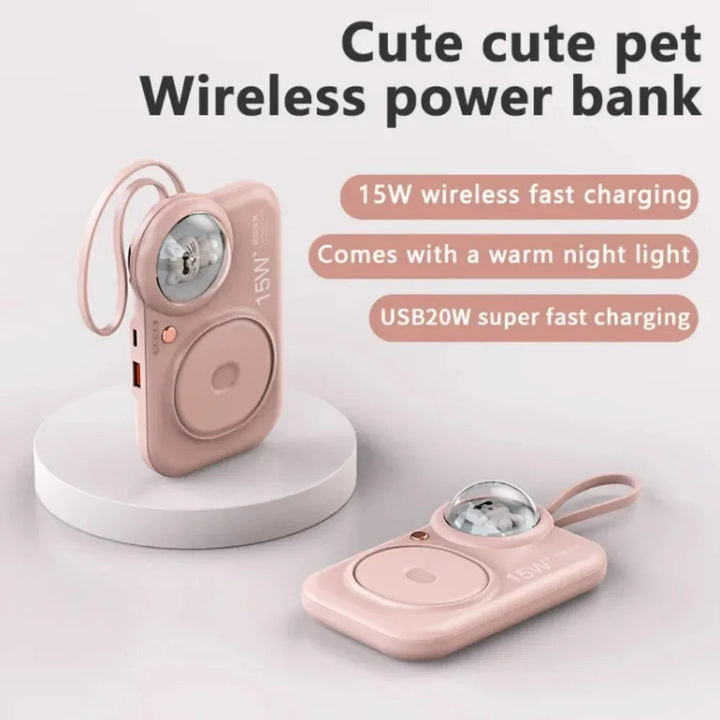 Compact Cute 10000 mAh 15W Fast Power Bank