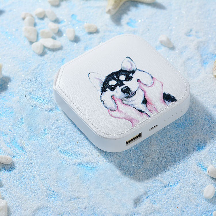 Playful Cartoon 5000mAh Compact Power Bank