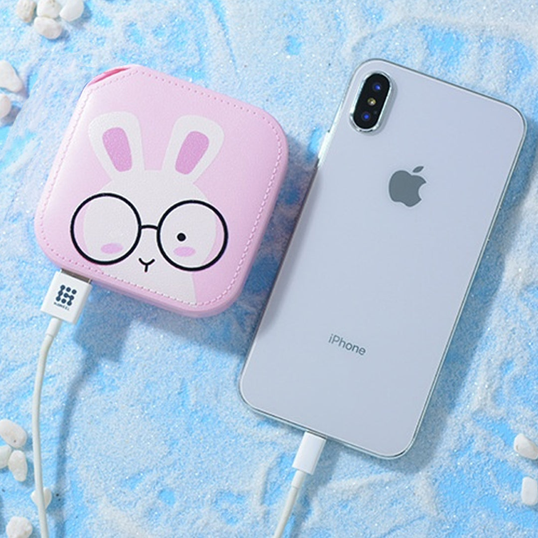 Playful Cartoon 5000mAh Compact Power Bank