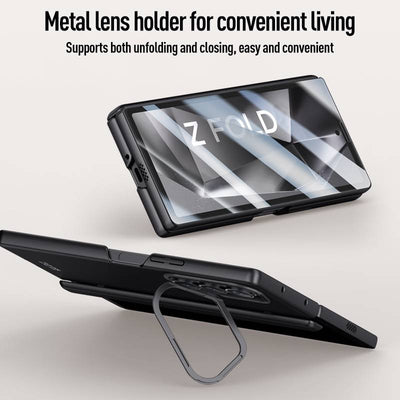 Galaxy Z Fold Series Prime Cam Kickstand Armor Case