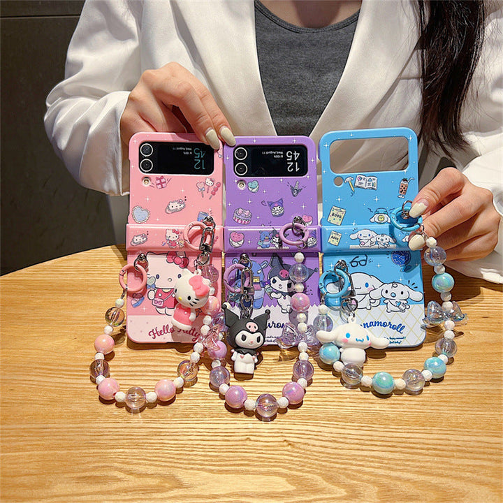 Cute Candy Hello Kitty Kuromi Case - Samsung