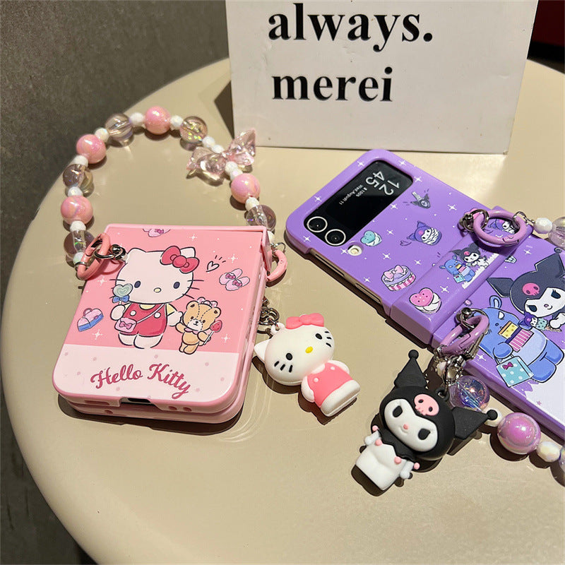 Cute Candy Hello Kitty Kuromi Case - Samsung