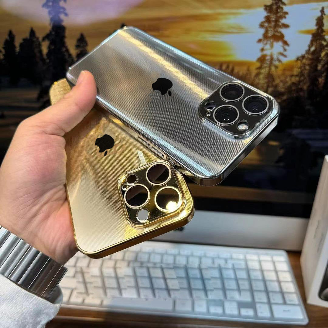 iPhone 15 Series Gleaming Glare Micro Pattern Case