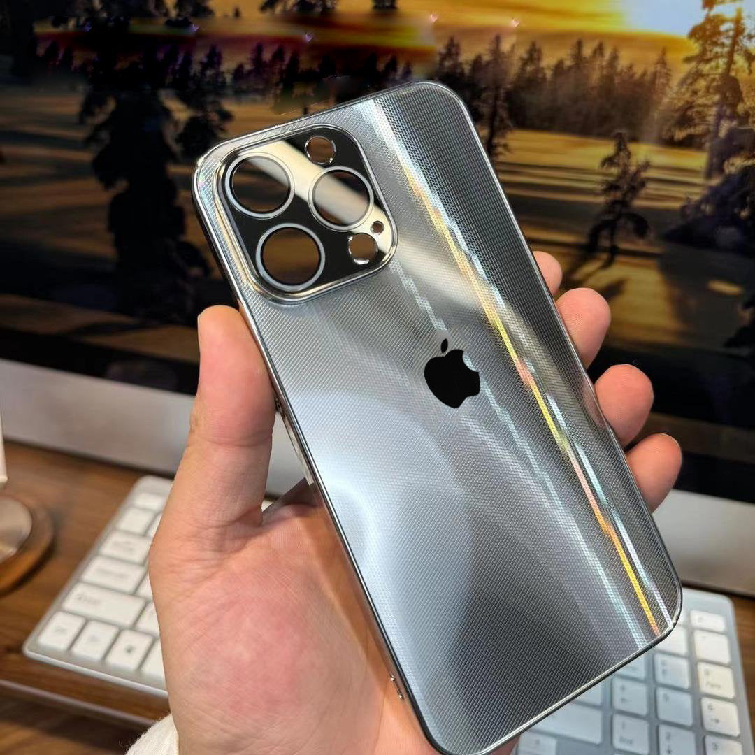 iPhone 14 Series Gleaming Glare Micro Pattern Case