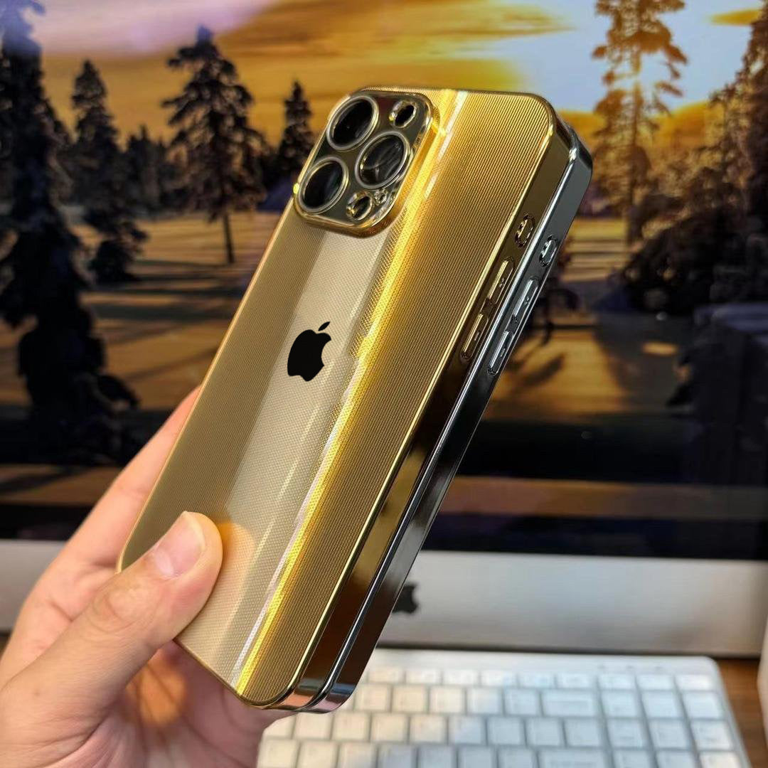 iPhone 15 Series Gleaming Glare Micro Pattern Case