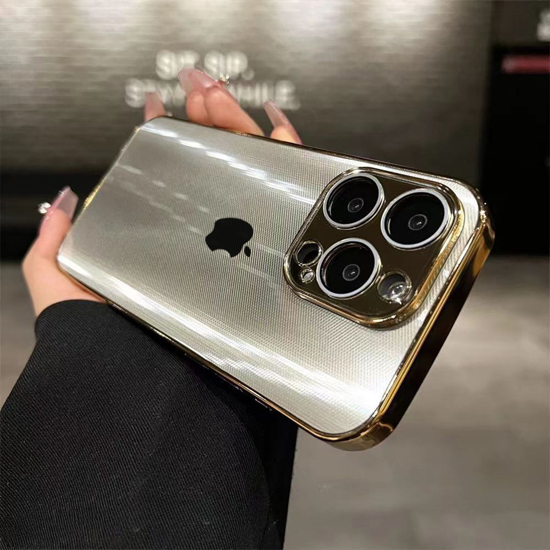 iPhone 15 Series Gleaming Glare Micro Pattern Case