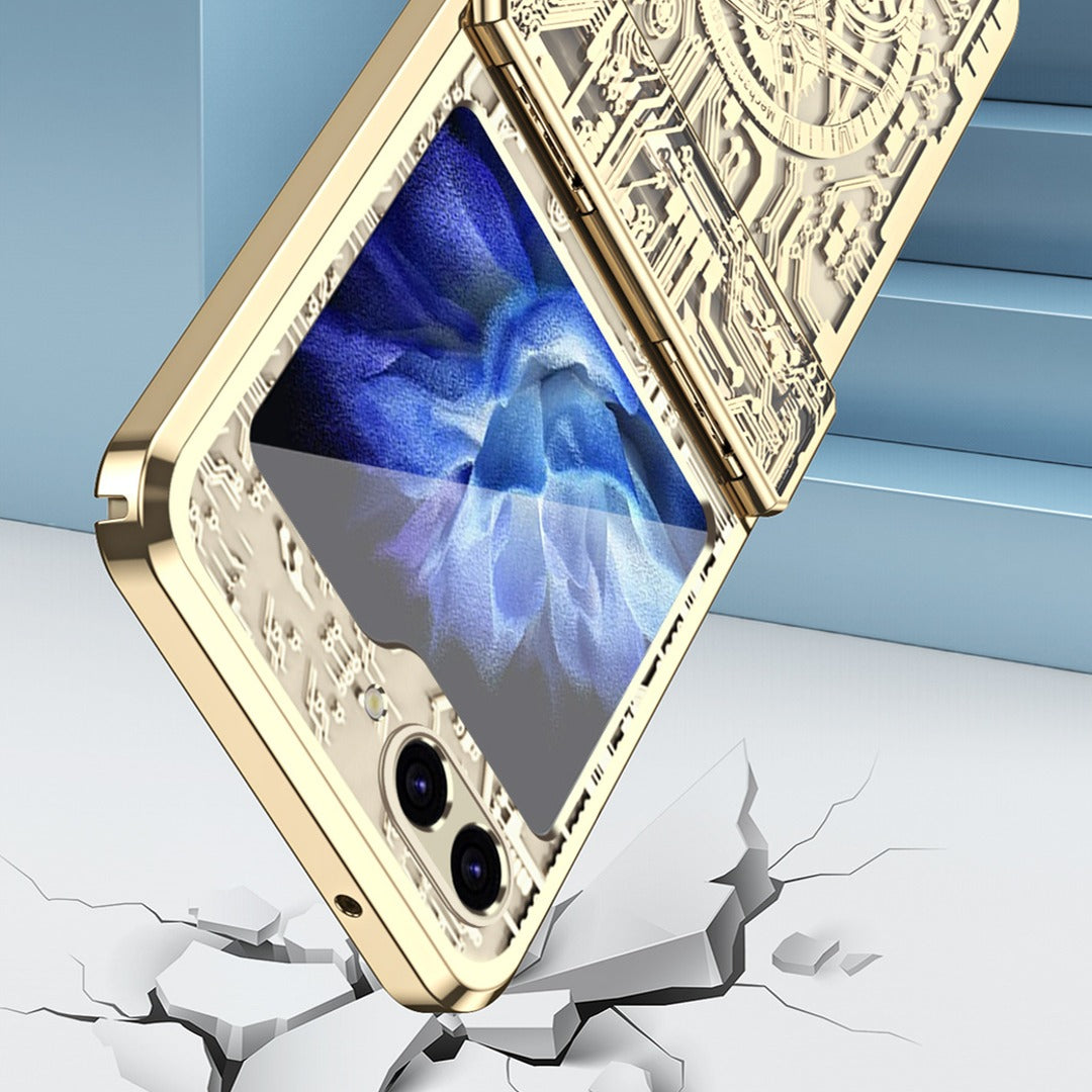 Galaxy Z Flip6 Mechanical Integrated Electroplating Case