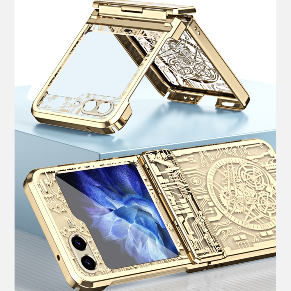 Galaxy Z Flip6 Mechanical Integrated Electroplating Case