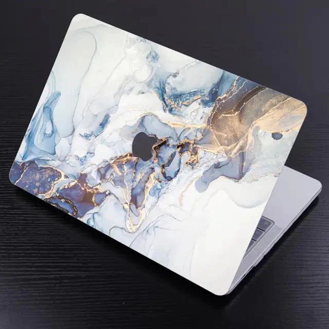 Glossy Marble Pattern MacBook Case