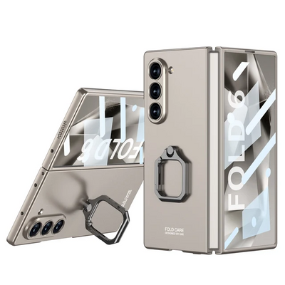 Galaxy Z Fold6 Refined Matte Ring Holder Case