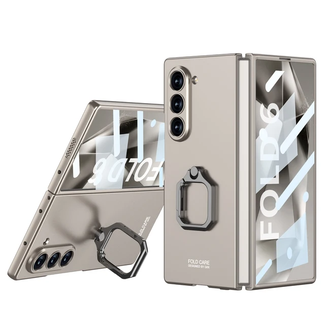 Galaxy Z Fold6 Refined Matte Ring Holder Case