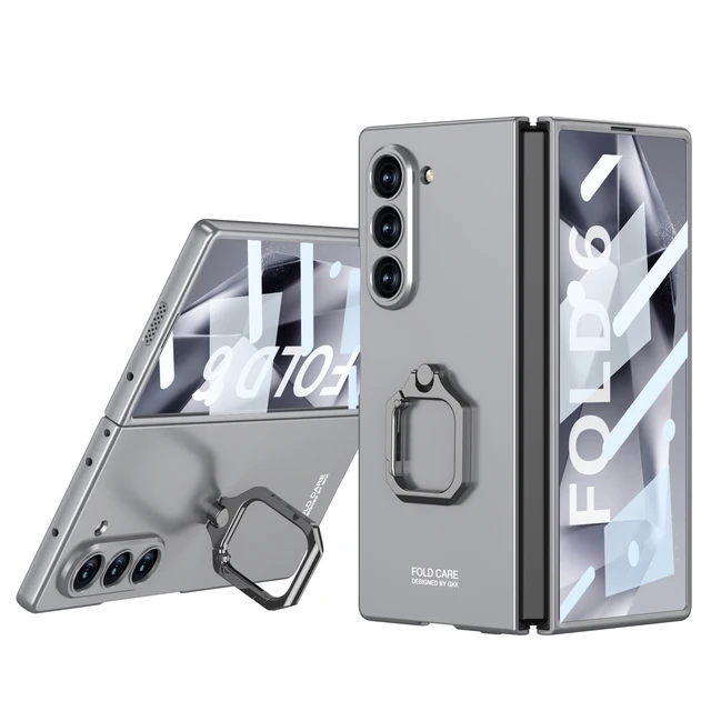 Galaxy Z Fold6 Refined Matte Ring Holder Case