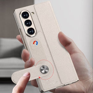 Galaxy Z Fold6 Rich Luxe Corporate Leather Case