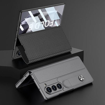 Galaxy Z Fold6 Rich Luxe Corporate Leather Case