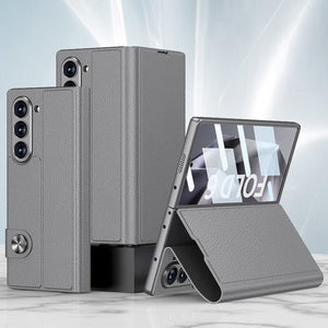 Galaxy Z Fold6 Rich Luxe Corporate Leather Case