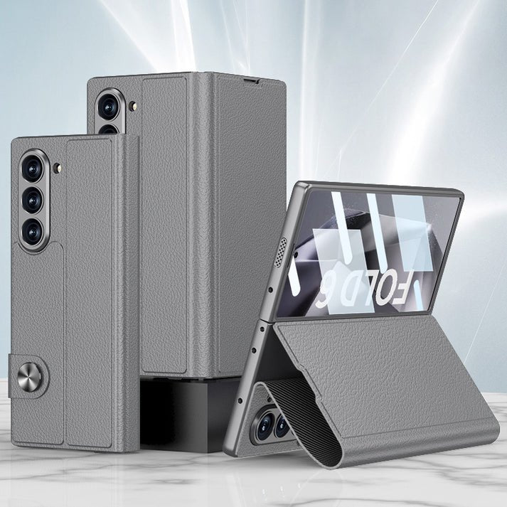 Galaxy Z Fold6 Rich Luxe Corporate Leather Case