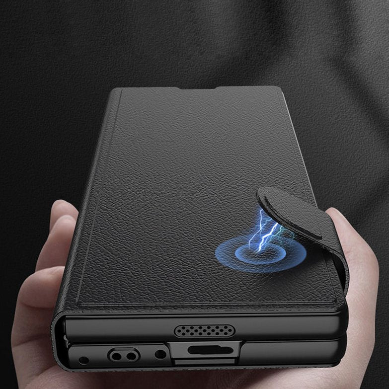 Galaxy Z Fold6 Rich Luxe Corporate Leather Case