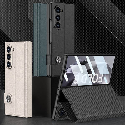 Galaxy Z Fold6 Rich Luxe Corporate Leather Case