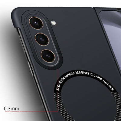 Galaxy Z Fold Series Smooth Borderless Magnetic Grip Case