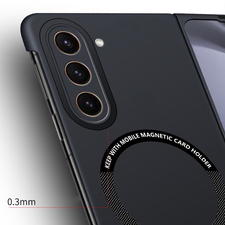 Galaxy Z Fold Series Smooth Borderless Magnetic Grip Case