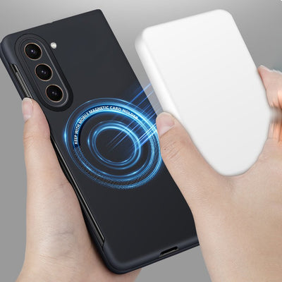 Galaxy Z Fold Series Smooth Borderless Magnetic Grip Case