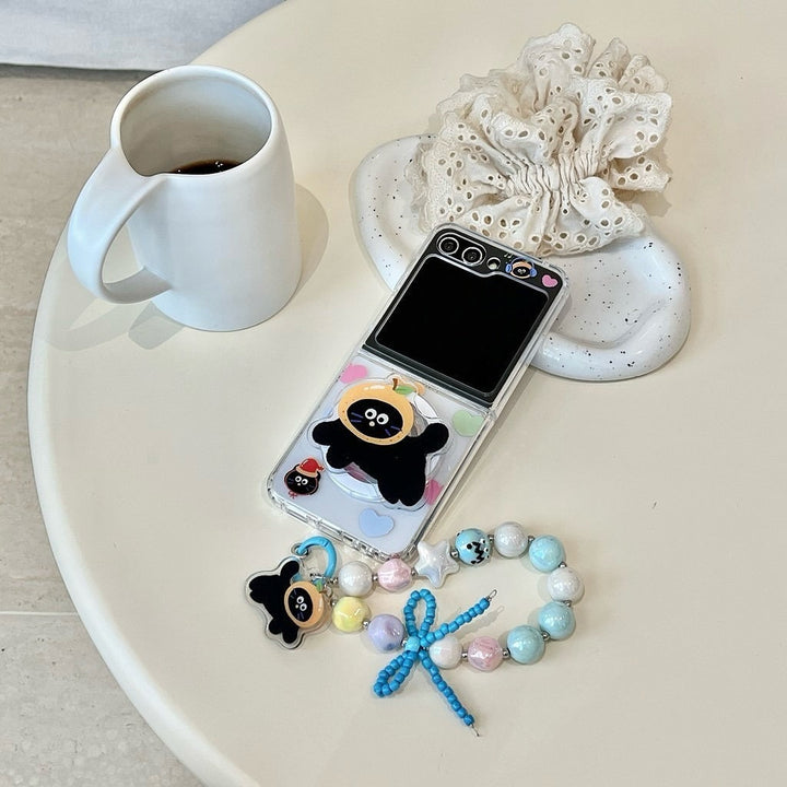 Cartoon Love Gripper Case with Bracelet - Samsung