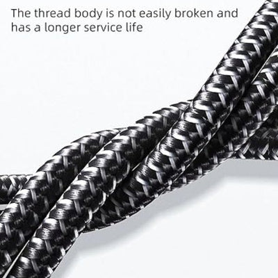 Mighty Max 6A 3-in-1 Braided Charging Cable
