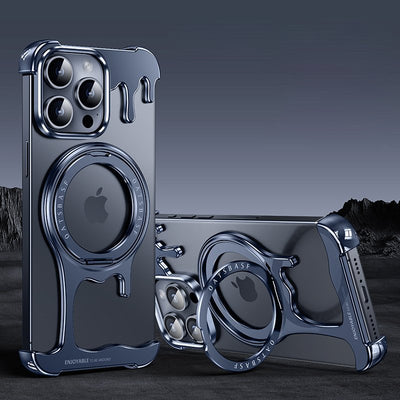 Infinite Twist Bracket Metal Case - iPhone