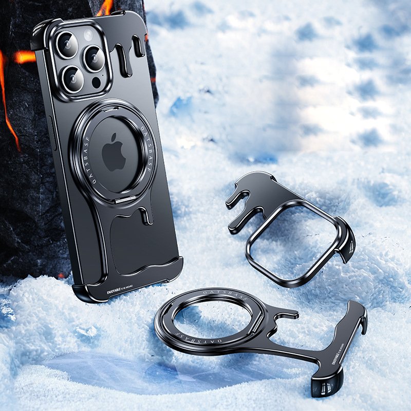 Infinite Twist Bracket Metal Case - iPhone
