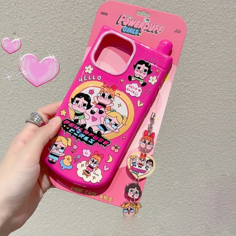 Cartoon Superhero Powerpuff Girls Case