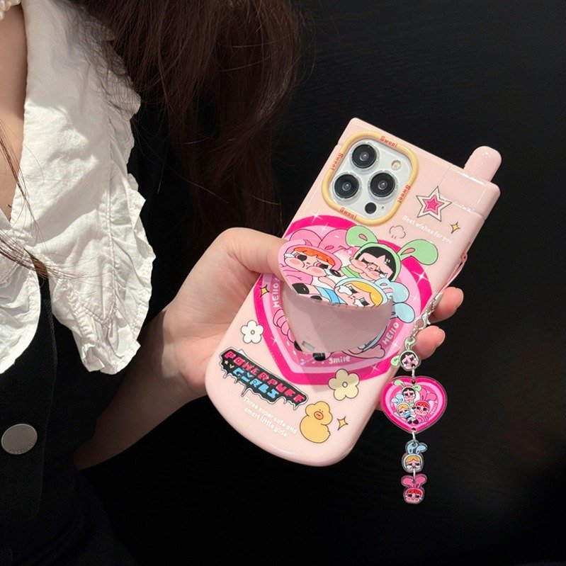 Cartoon Superhero Powerpuff Girls Case