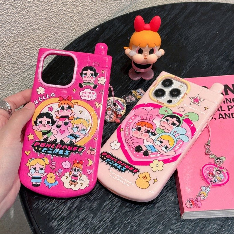 Cartoon Superhero Powerpuff Girls Case