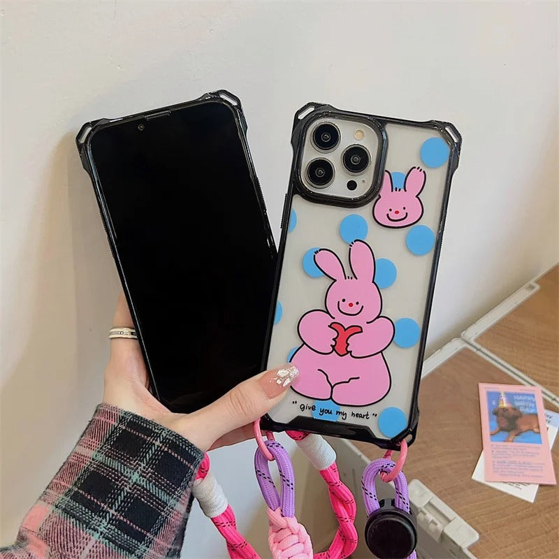 Snuggle Bunny Cute Rabbit Phone Case