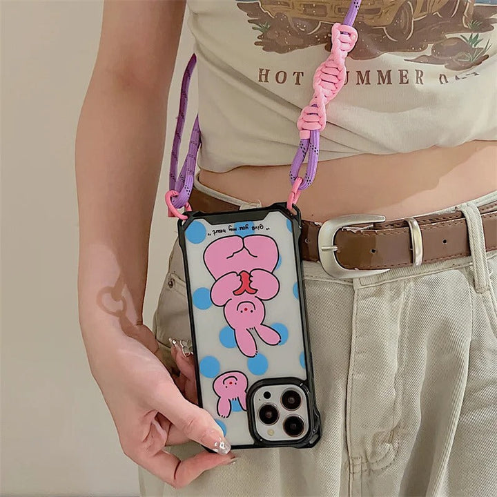 Snuggle Bunny Cute Rabbit Phone Case