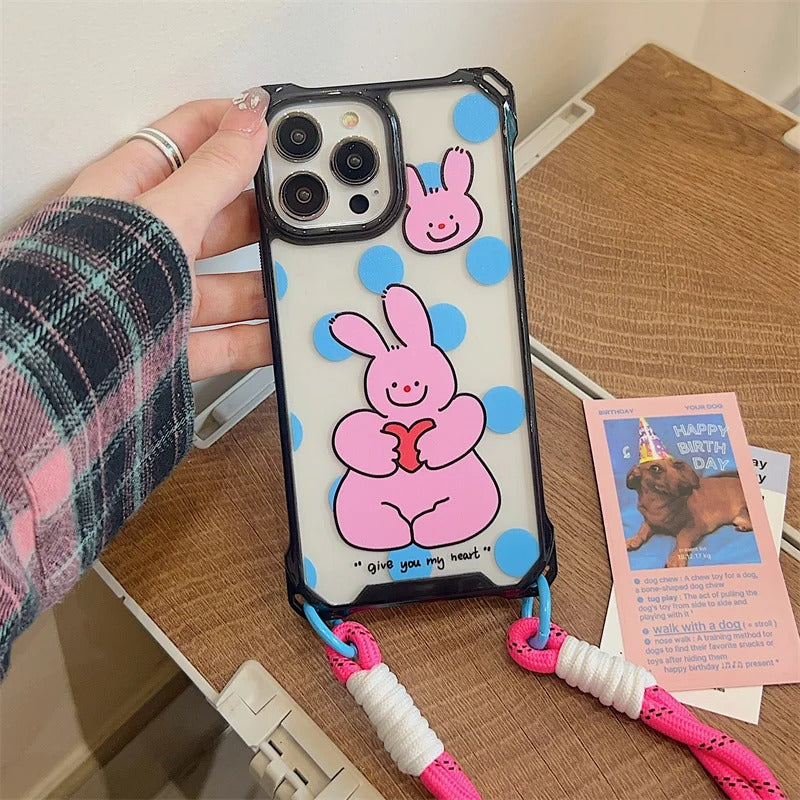 Snuggle Bunny Cute Rabbit Phone Case