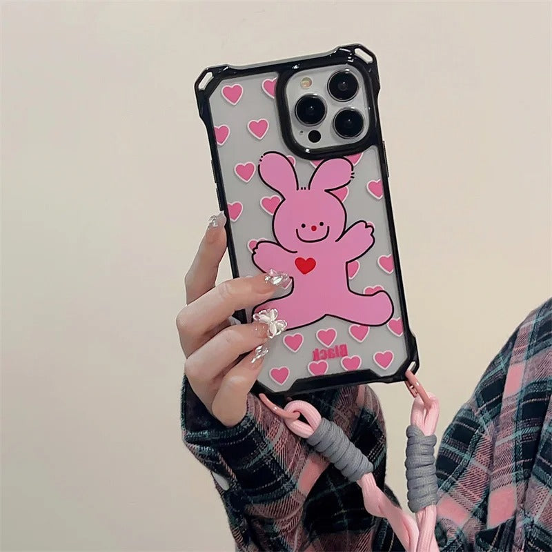 Rabbit Delight Charming Phone Case