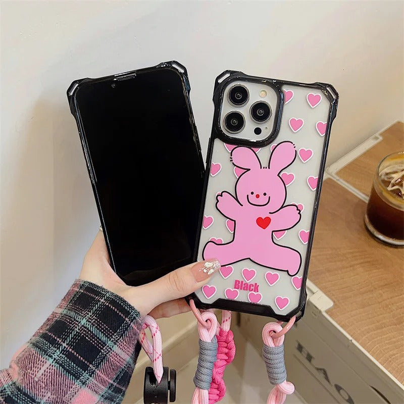 Rabbit Delight Charming Phone Case