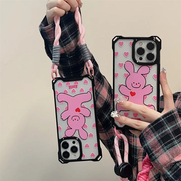 Rabbit Delight Charming Phone Case