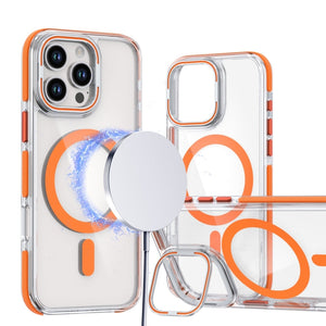 Crystal Magsafe Lens Bracket Case - iPhone