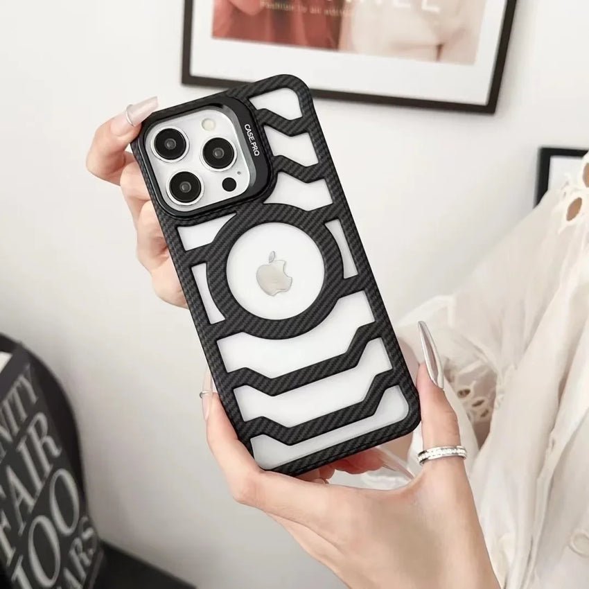 Resilient Carbon Fiber Bracket Case - iPhone