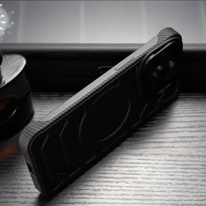 Resilient Carbon Fiber Bracket Case - iPhone