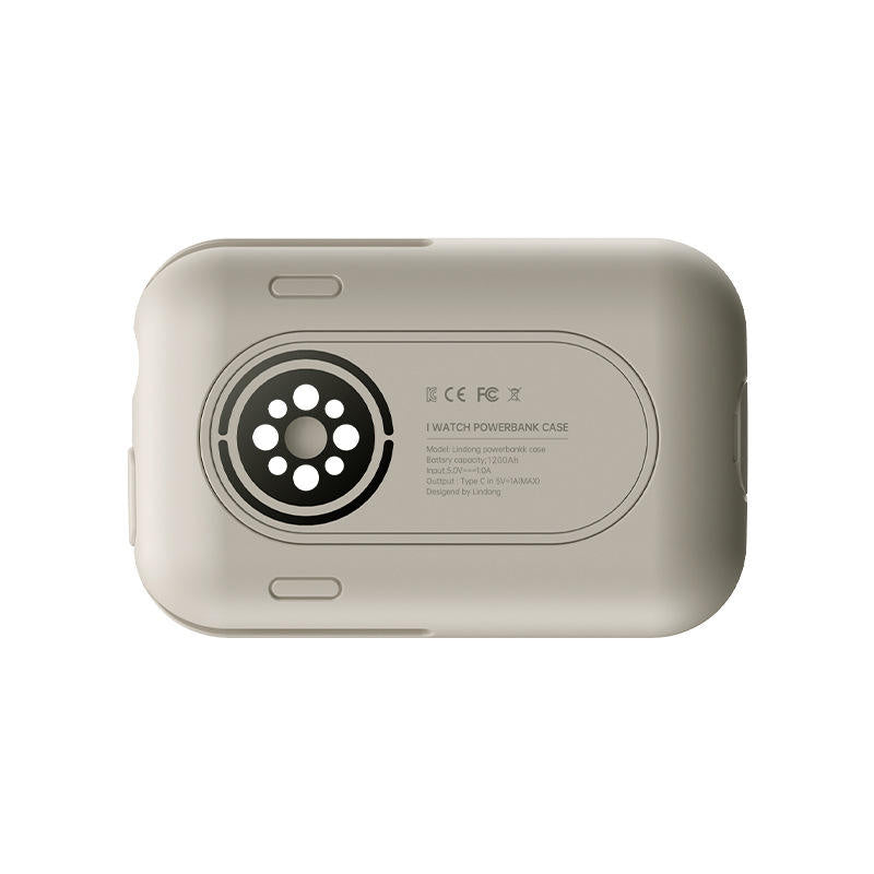 Portable 1200mAh Type-C Power Bank with Strap